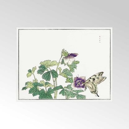MORIMOTO TOKO - Papillon Avec Fleur