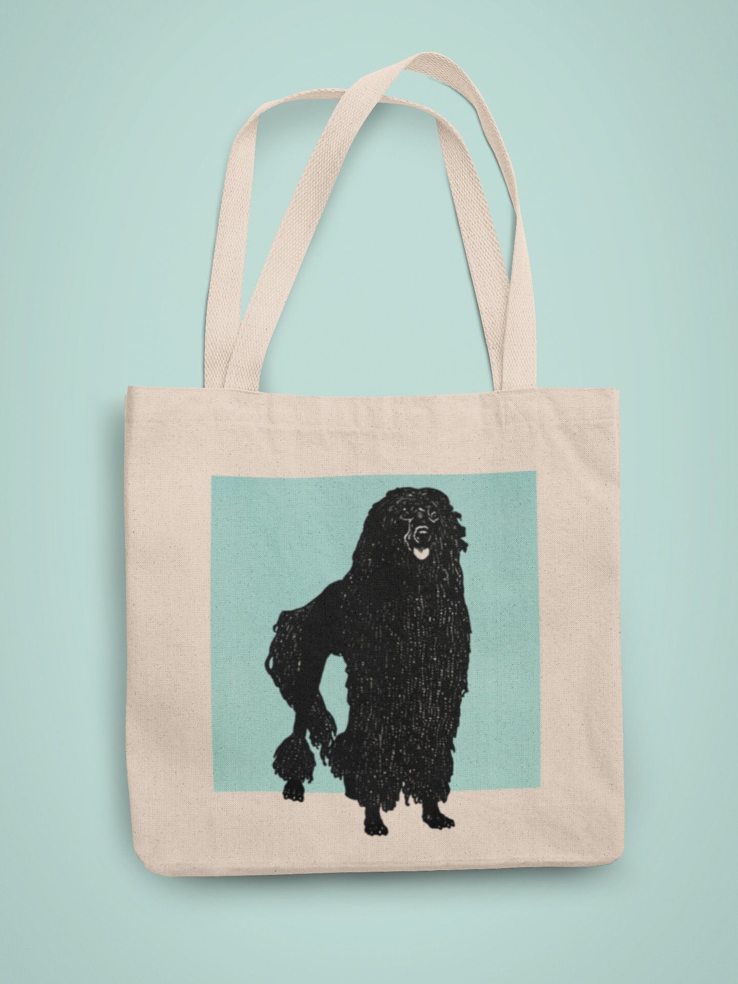 MORIZ JUNG - Poodle Tote Bag - Pathos Studio - Tote Bags