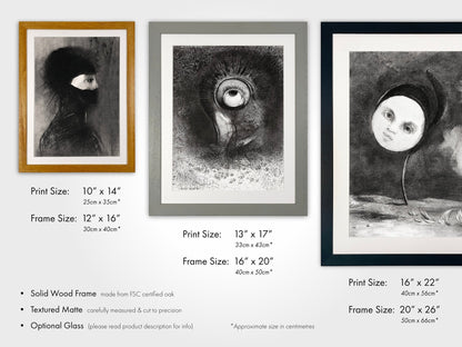 ODILON REDON - And Bound Him A Thousand Years - Pathos Studio - Art Prints