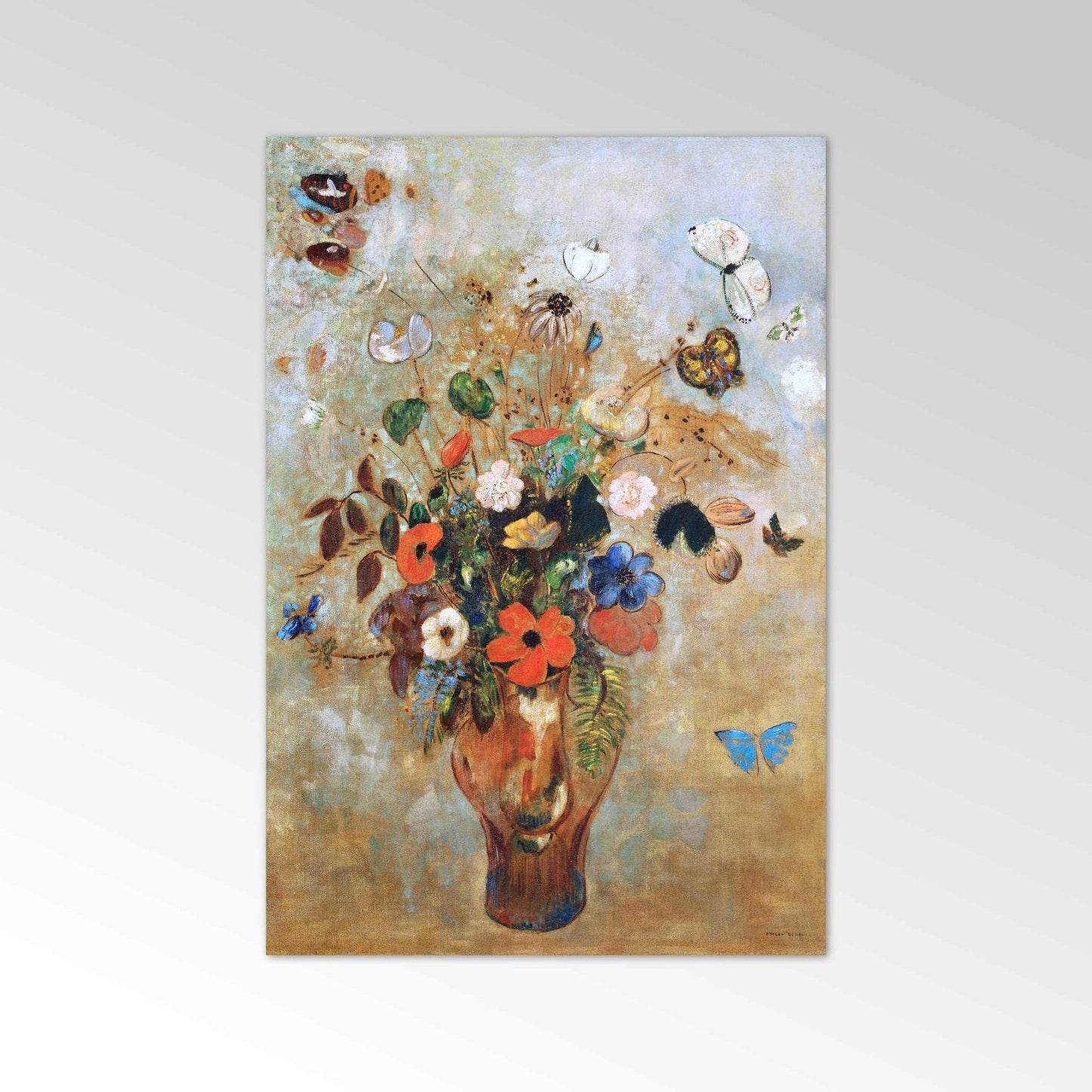 ODILON REDON - Nature morte aux fleurs