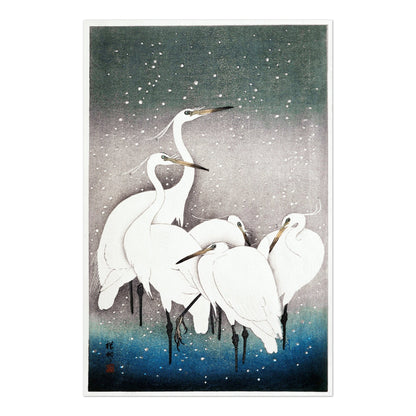 OHARA KOSON - Set de 3 Estampes Japonaises d'Oiseaux