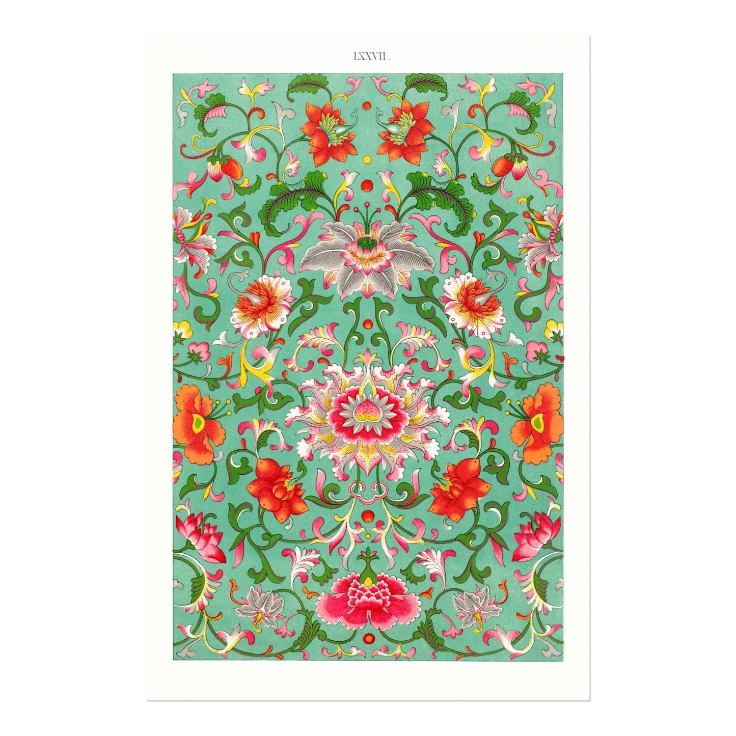 OWEN JONES - Chinese Ornament LXXVII - Pathos Studio - Art Prints