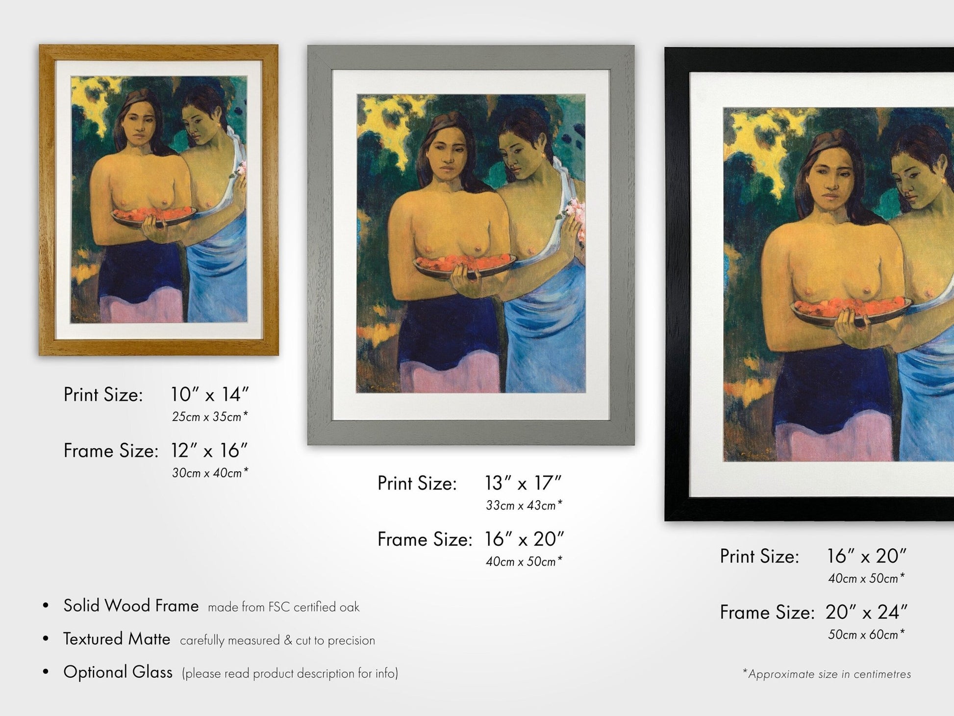 PAUL GAUGUIN - Two Tahitian Women - Pathos Studio - Art Prints