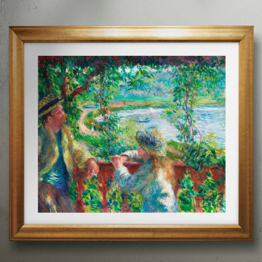 PIERRE-AUGUSTE RENOIR – In der Nähe des Sees