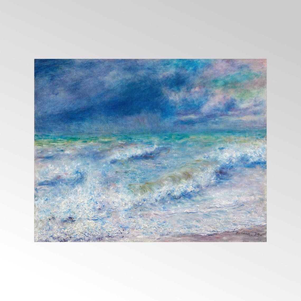 PIERRE-AUGUSTE RENOIR - Seascape