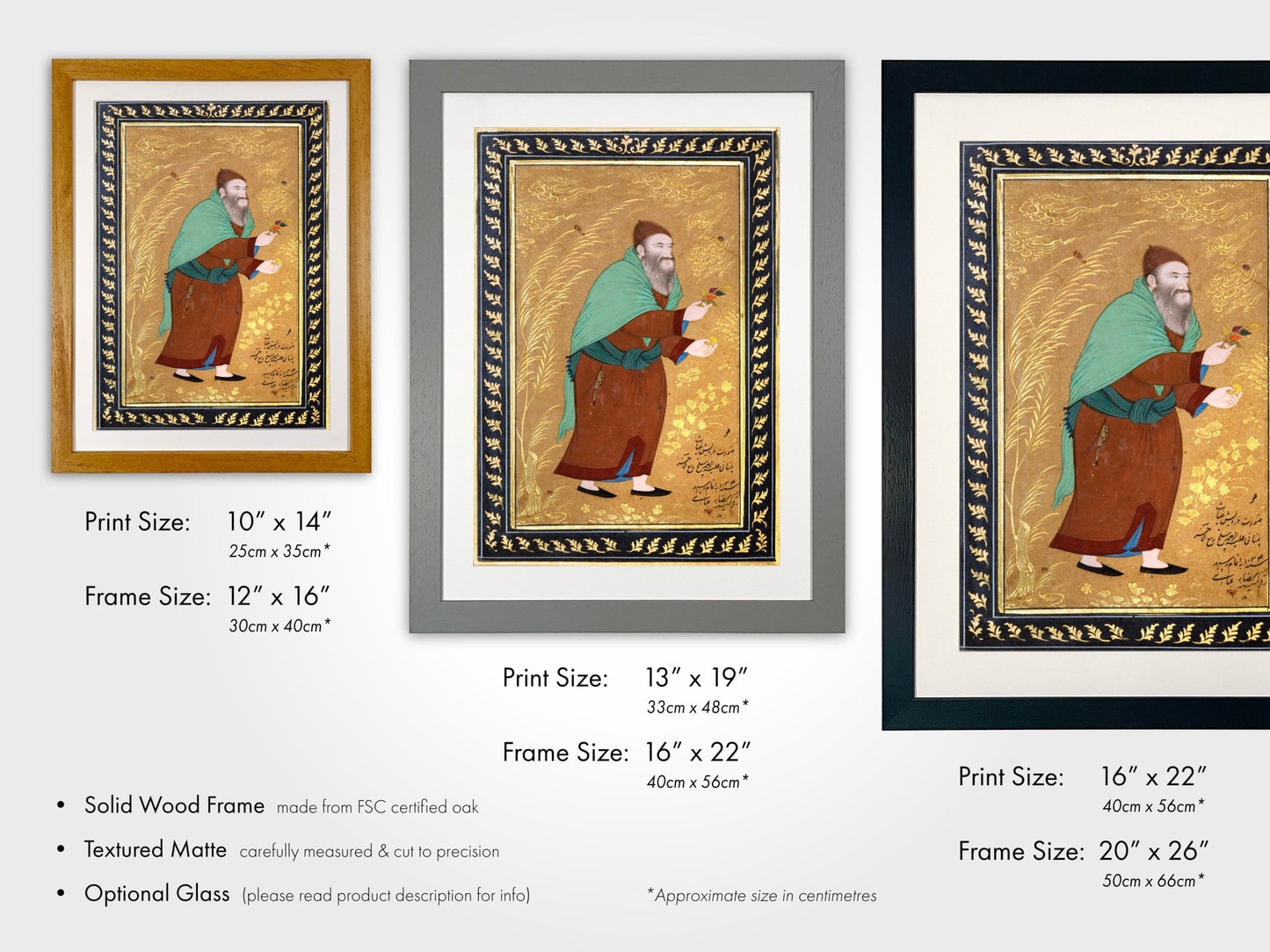 Portrait of Dervish Ghiyath (Antique Persian Art) - Pathos Studio - Art Prints