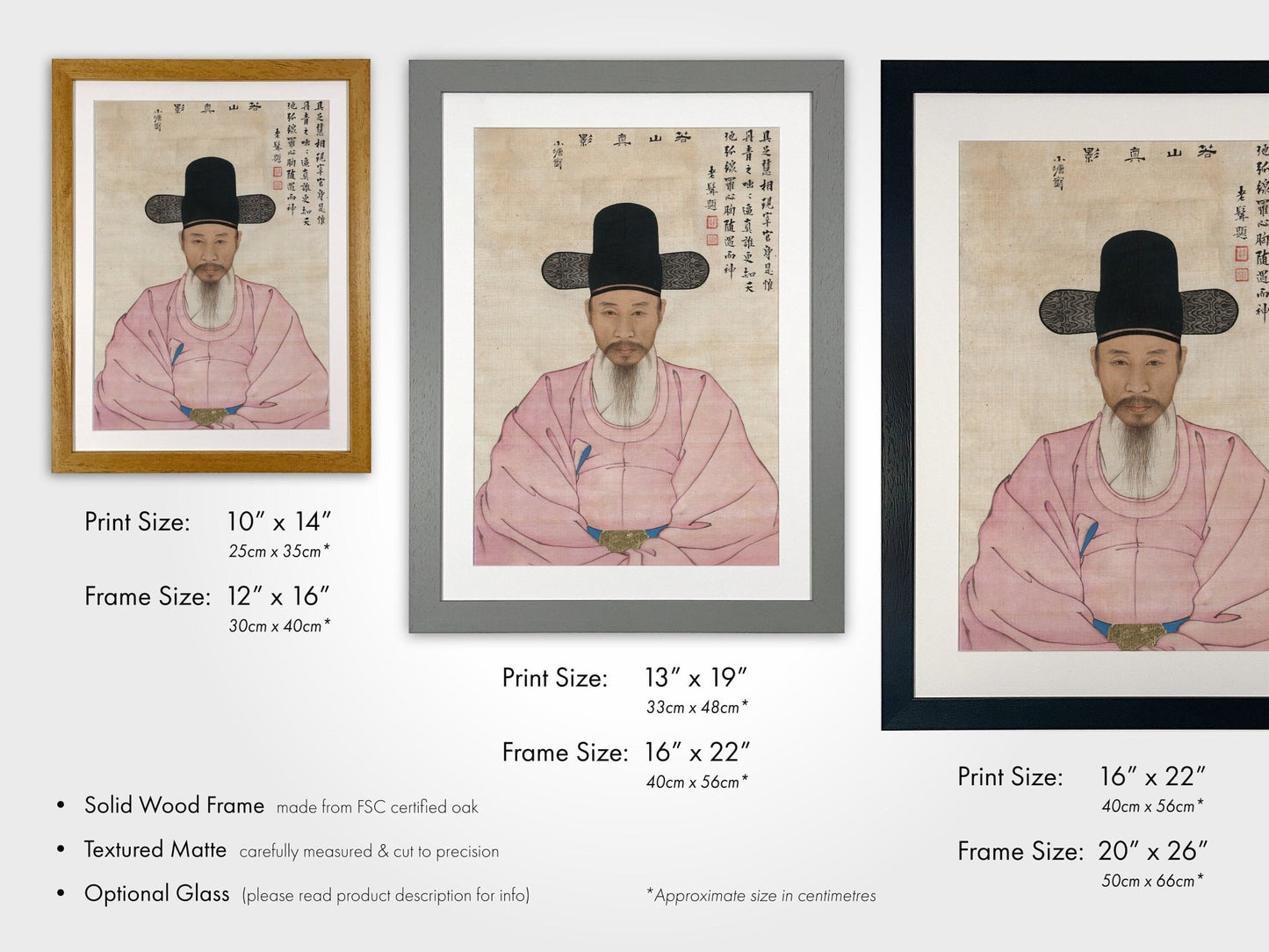 Portrait of Kang Lo (Traditional Korean Art) - Pathos Studio - Art Prints