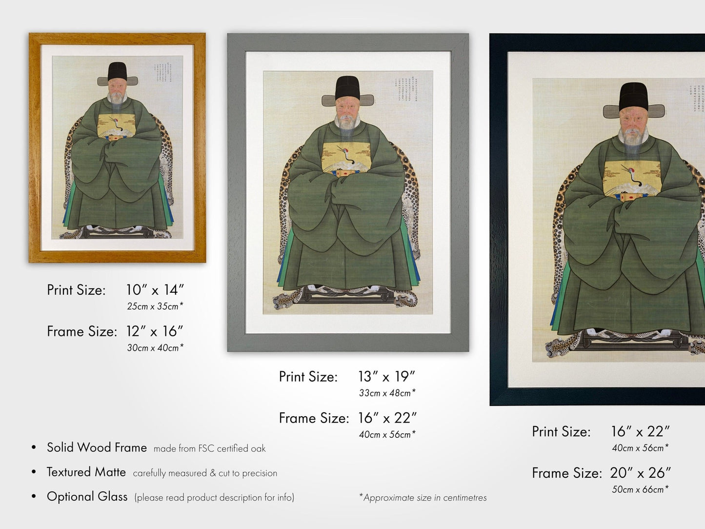 Portrait of Kim Yuk (Traditional Korean Art) - Pathos Studio - Art Prints