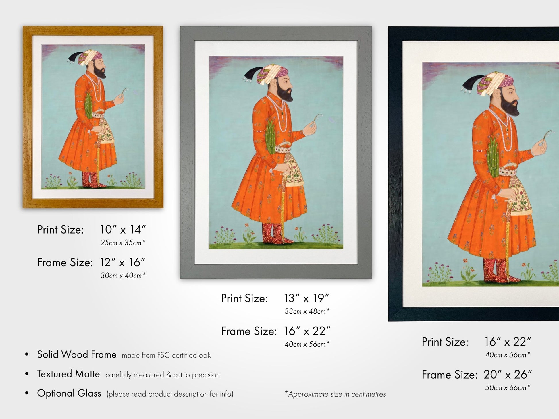 Portrait of Prince Shah ‘Alam (Antique Indian Art) - Pathos Studio - Art Prints