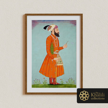 Portrait of Prince Shah ‘Alam (Antique Indian Art) - Pathos Studio - Art Prints