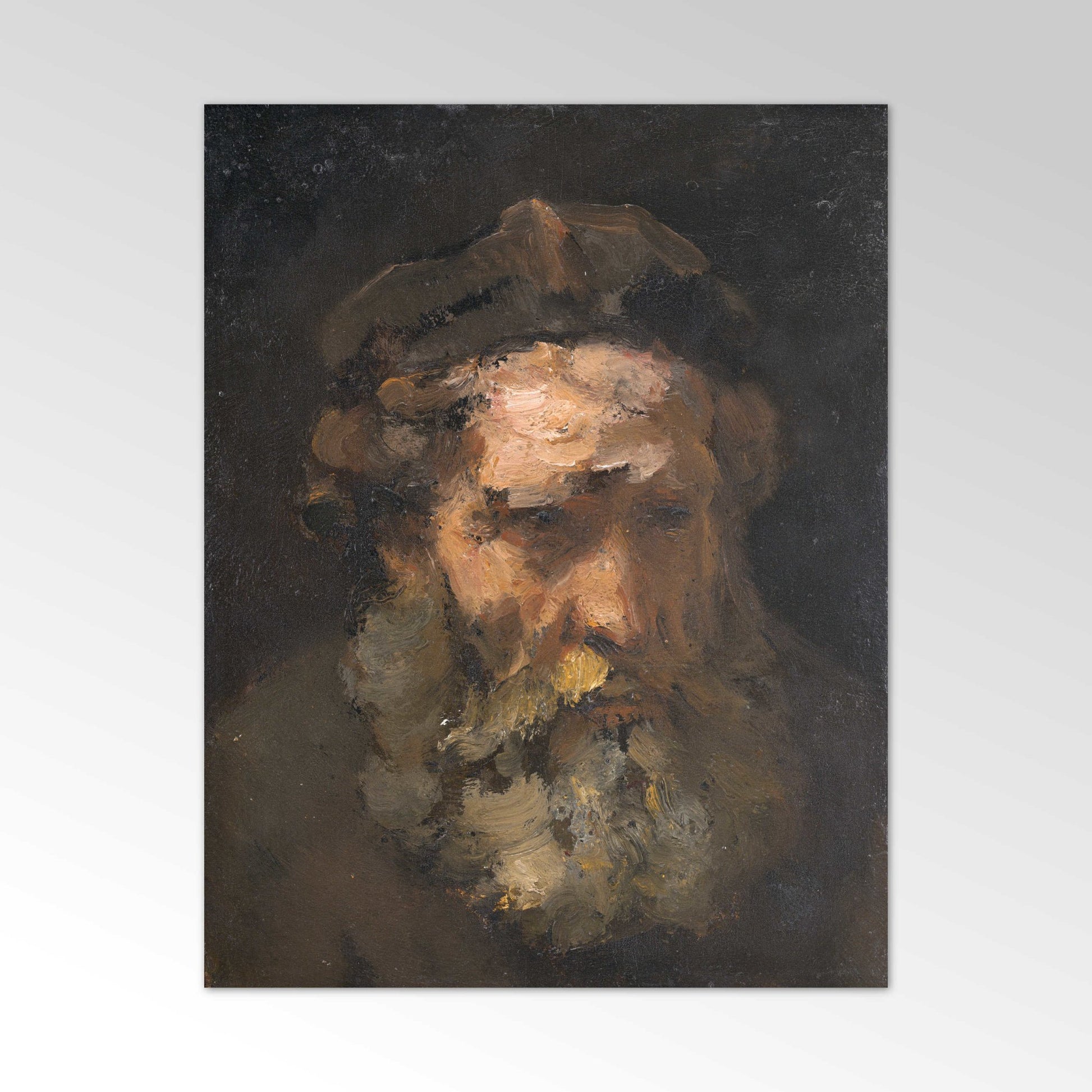 REMBRANDT - Head Of Saint Matthew - Pathos Studio -