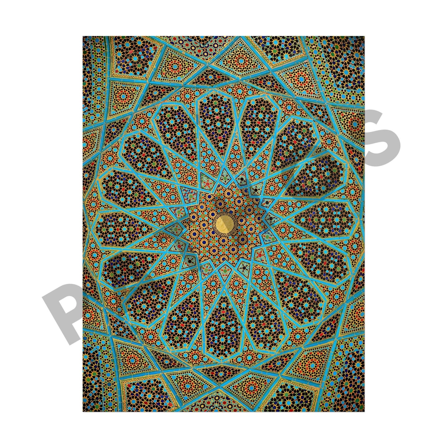 Set of 3 - Traditional Persian Pattern Art - Pathos Studio - Posters, Prints, & Visual Artwork