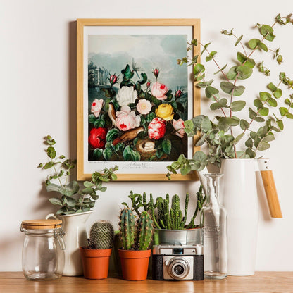 TEMPLE OF FLORA - Roses - Pathos Studio - Art Prints