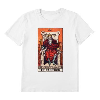 THE EMPEROR - Tarot Card T-Shirt - Pathos Studio - Shirts & Tops
