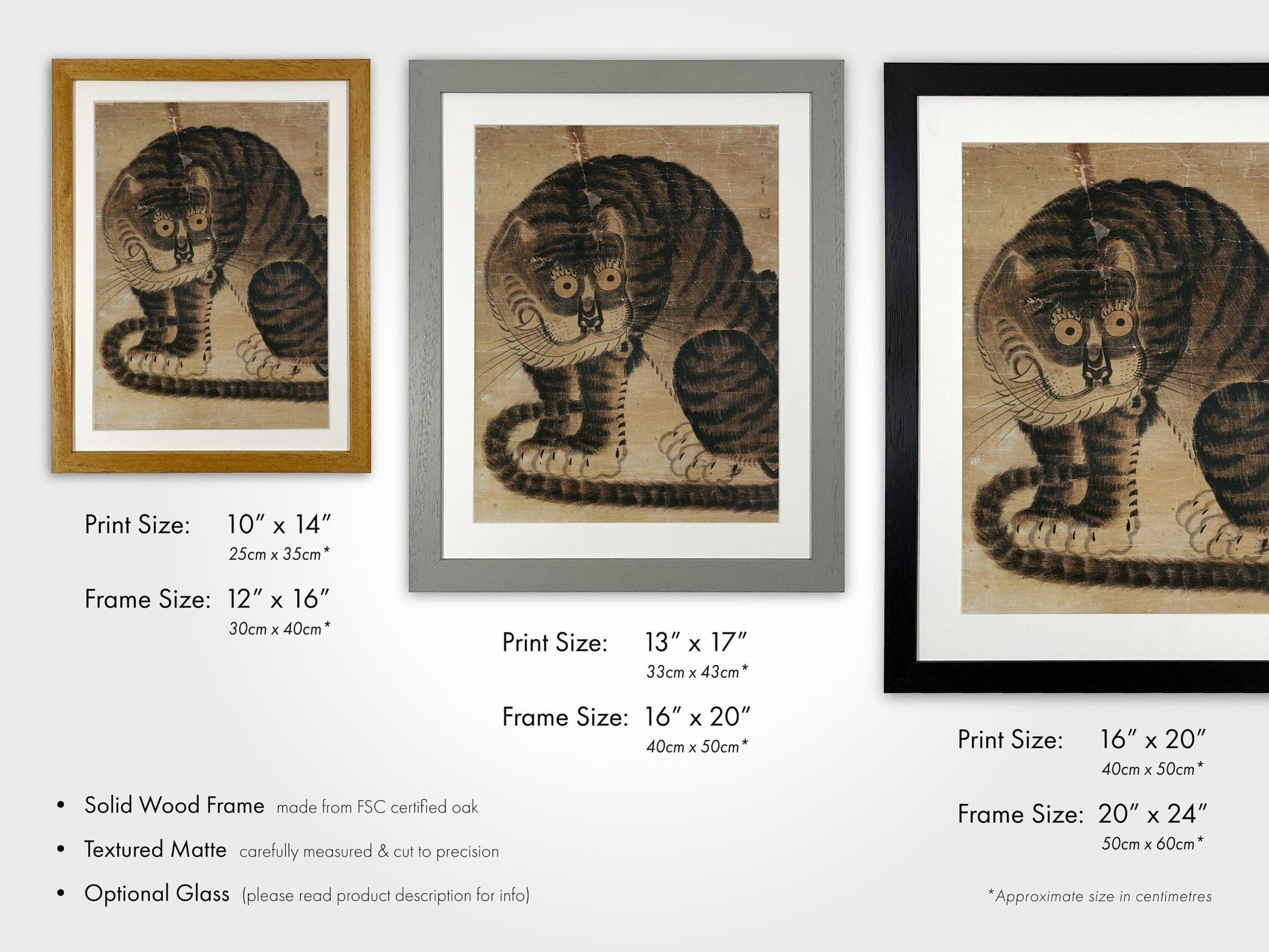 Tiger (Traditional Korean Art) - Pathos Studio - Art Prints