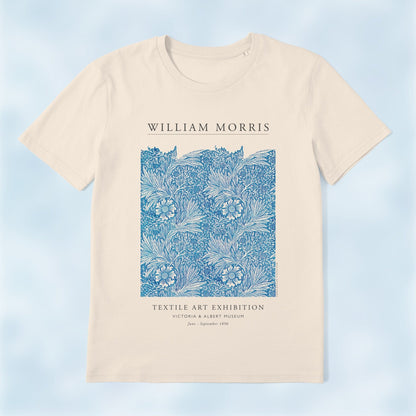 WILLIAM MORRIS - T-shirt d'exposition de souci bleu