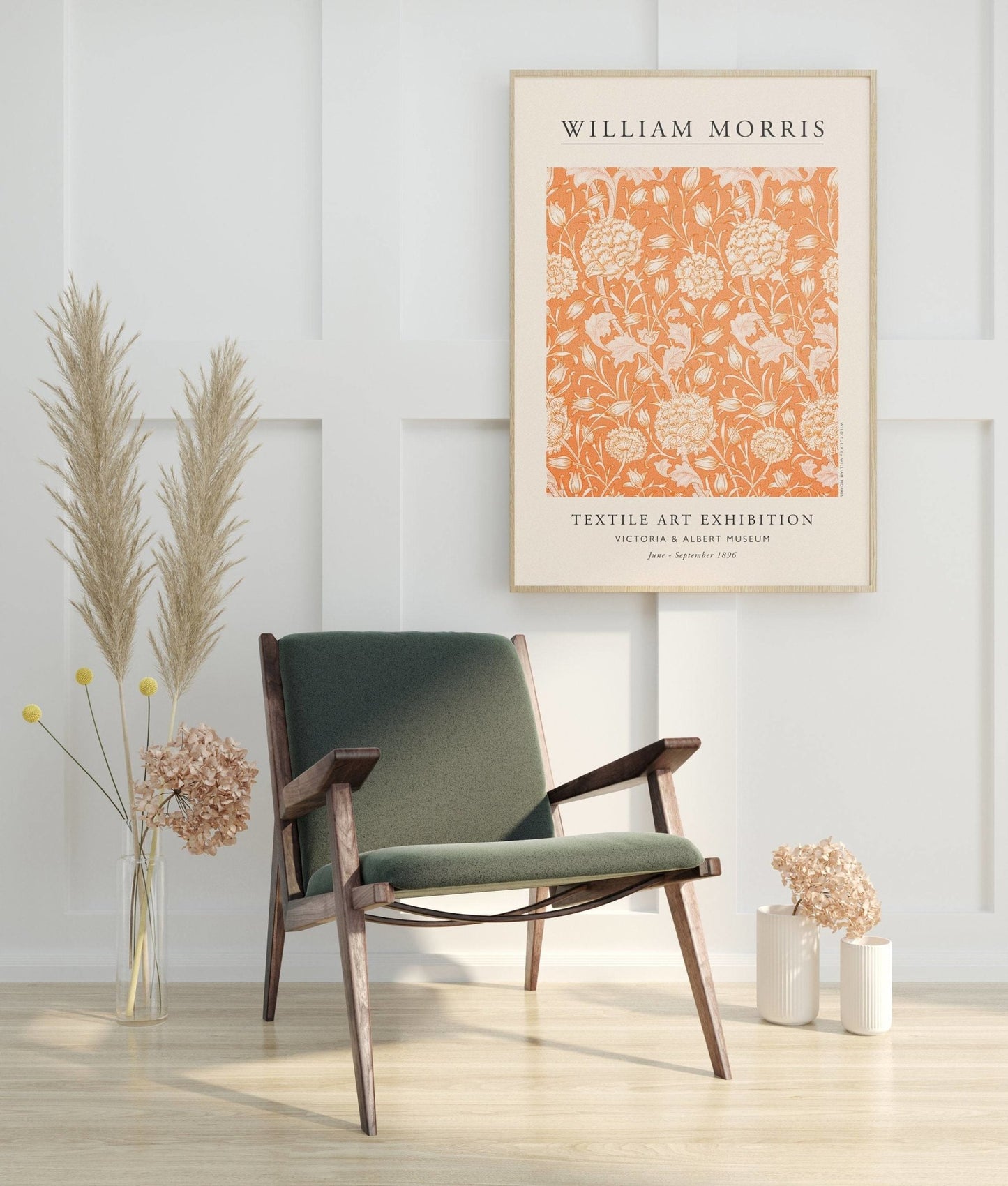 WILLIAM MORRIS - Wild Tulip (Ausstellungsplakat)