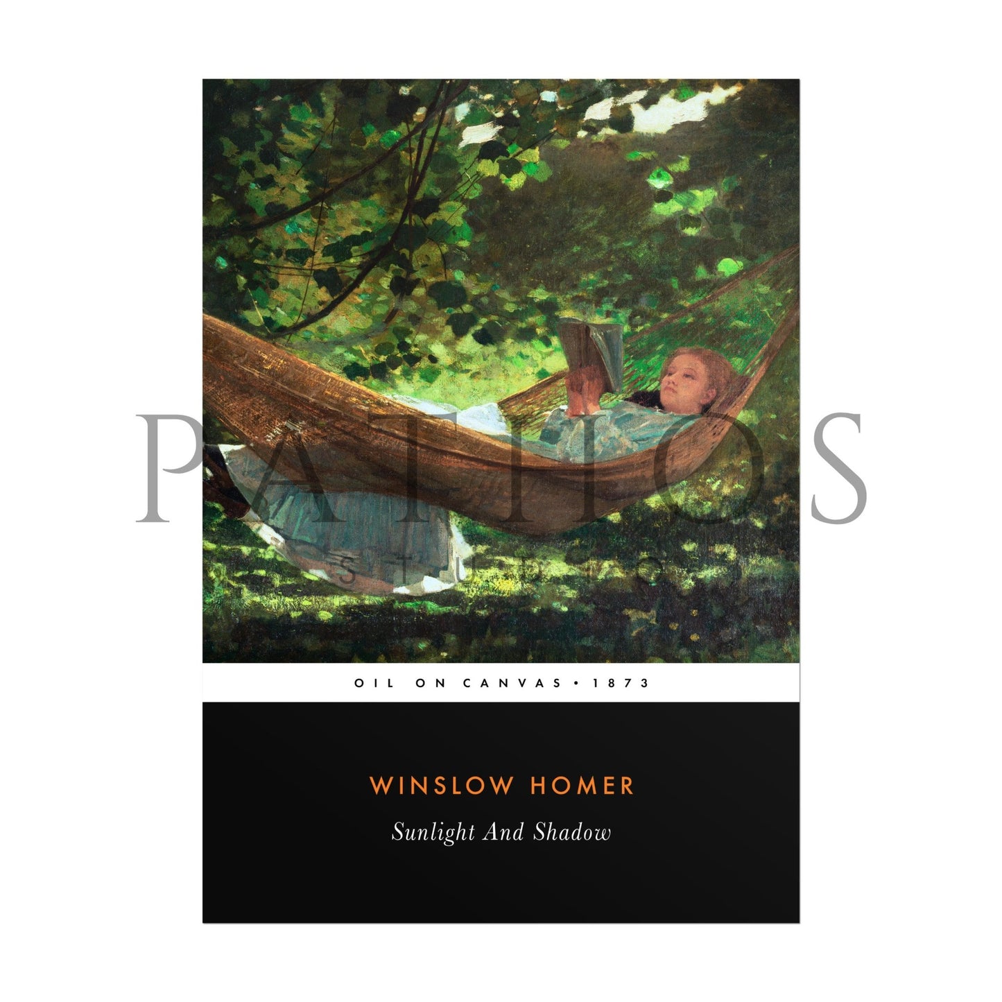 WINSLOW HOMER - Sunlight & Shadow (Vintage Classic Style) - Pathos Studio - Art Prints
