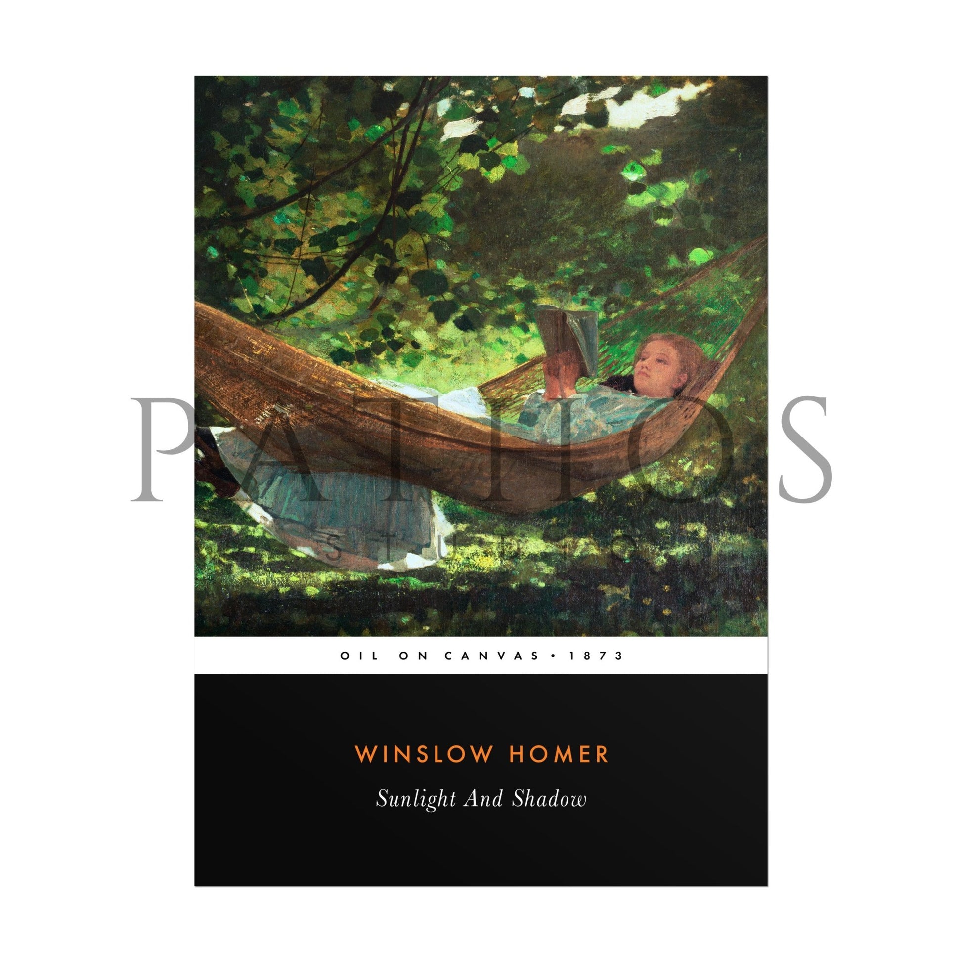 WINSLOW HOMER - Sunlight & Shadow (Vintage Classic Style) - Pathos Studio - Art Prints