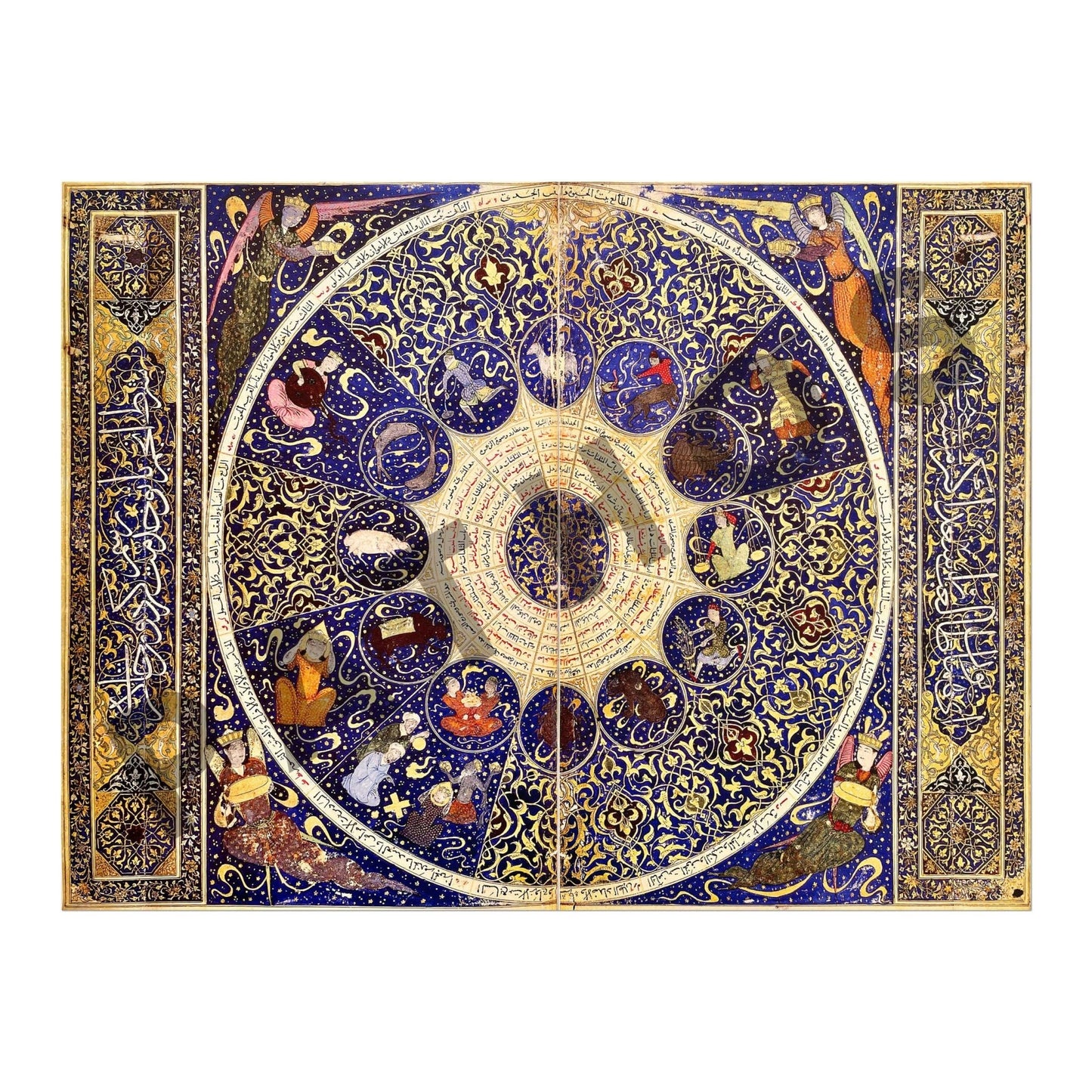 Sternzeichen von Prinz Eskandar-Soltan (persische Horoskopkunst)